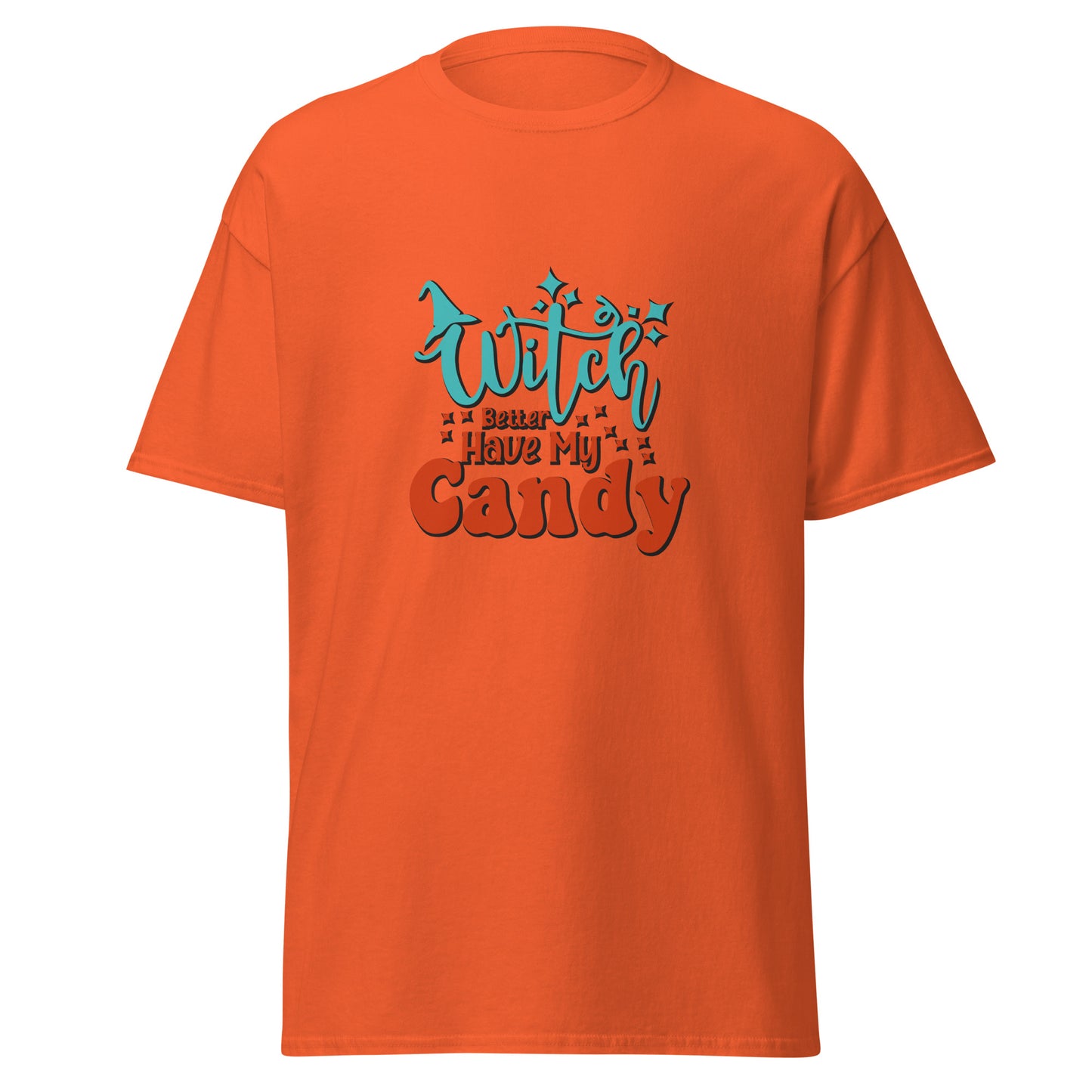 Witch Beter Have My Candy, Halloween-Design, weiches T-Shirt aus schwerer Baumwolle