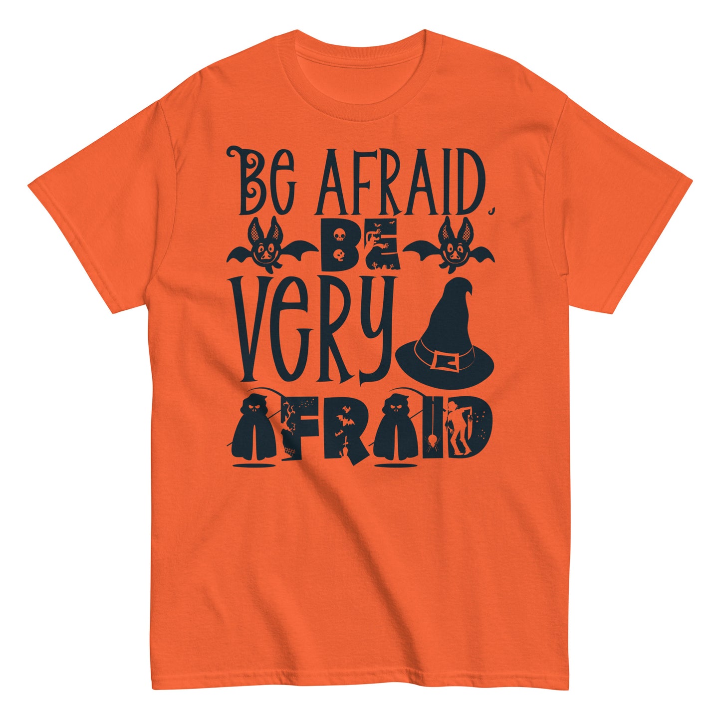 Chic Fear Factor: Halloween Tee - 'Be Afraid' Vibe