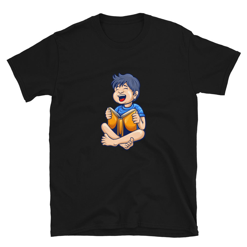 Welttag des Buches Kinder lächeln Fit Unisex Softstyle T-Shirt