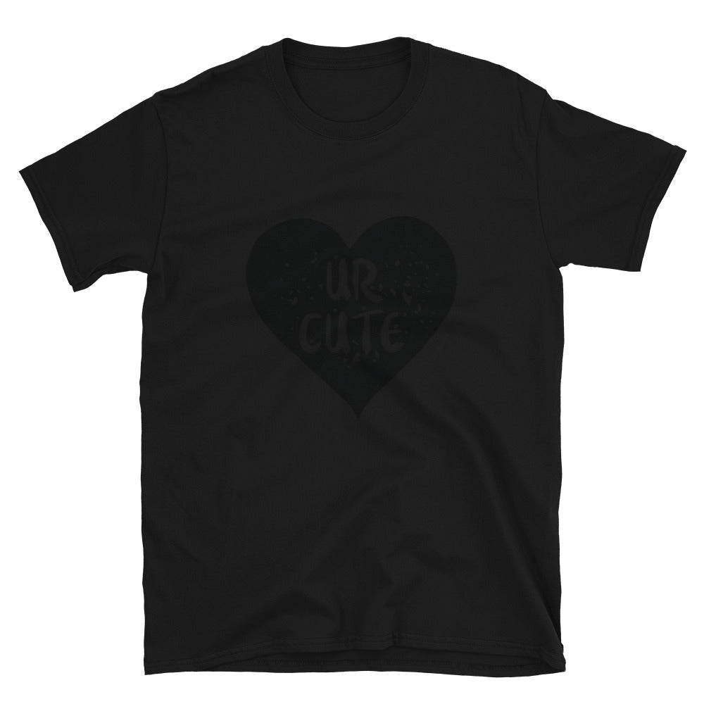 Du bist süß, valentinstagtaugliches Unisex-Softstyle-T-Shirt