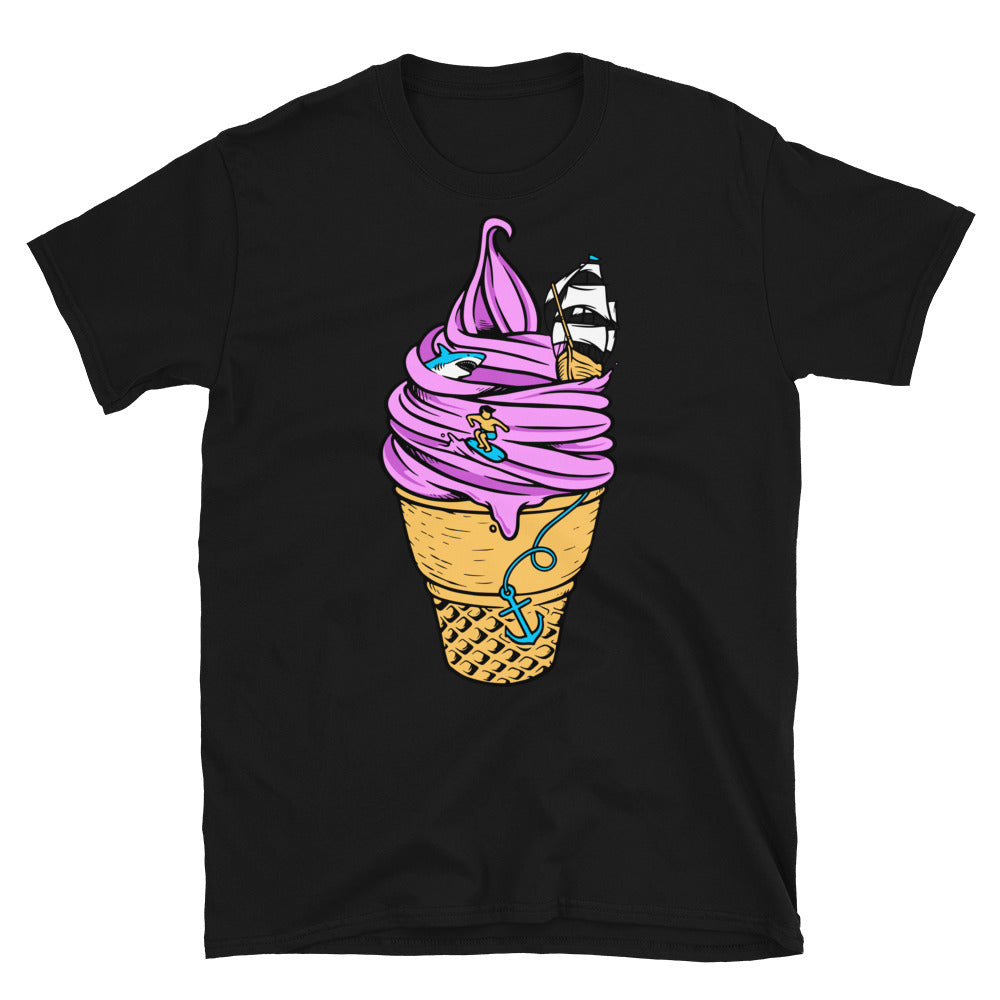 Meer aus Eis Fit Unisex Softstyle T-Shirt