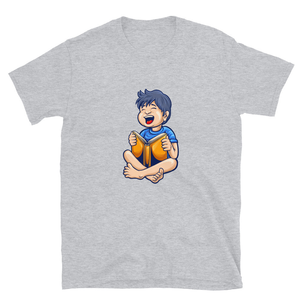 Welttag des Buches Kinder lächeln Fit Unisex Softstyle T-Shirt