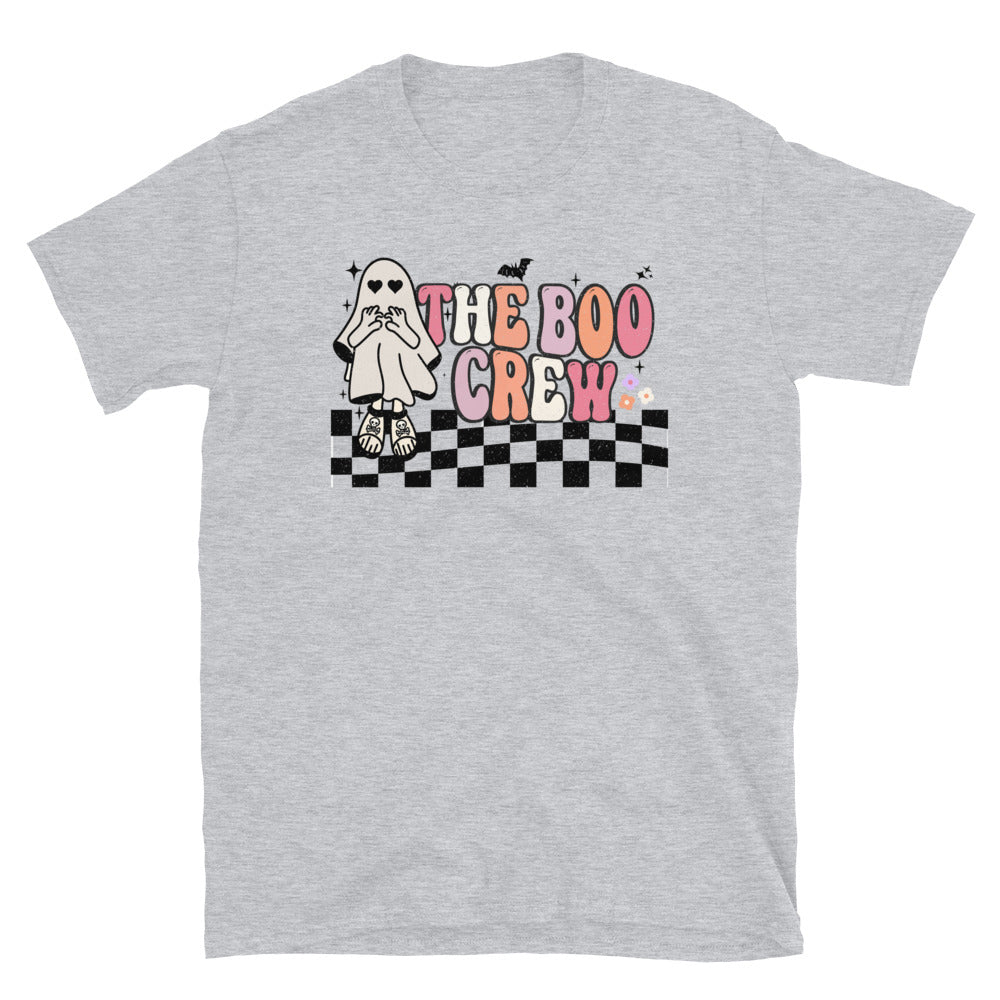 The Boo Crew Retro-Halloween Fit Unisex Softstyle T-Shirt