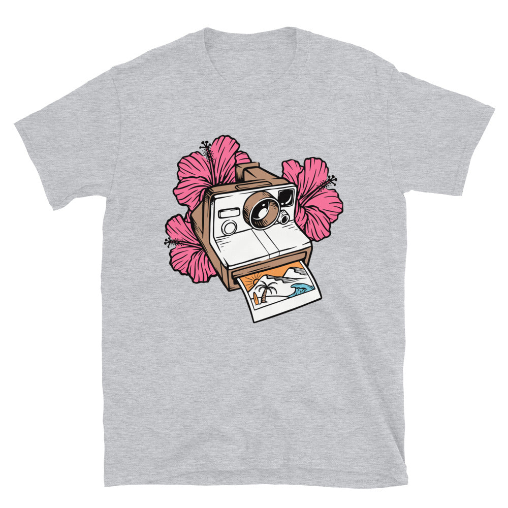 Retro alte Kamera Fit Unisex Softstyle T-Shirt