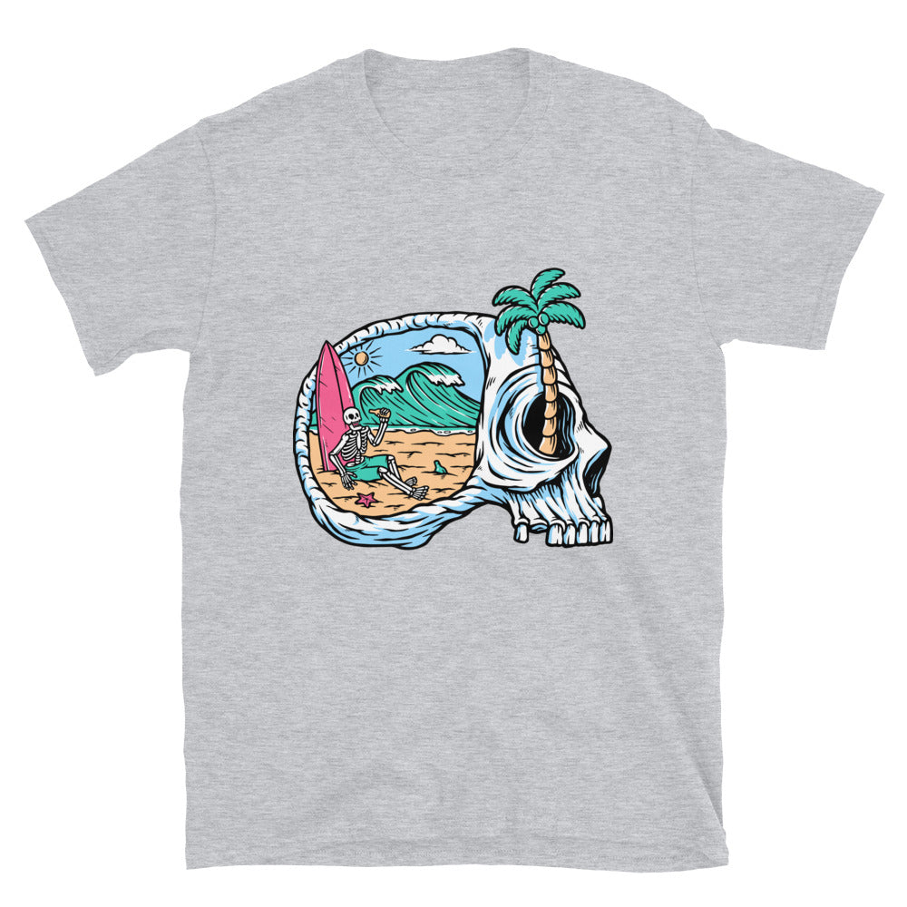 Entspannen Sie sich am Strand. Fit Unisex Softstyle T-Shirt