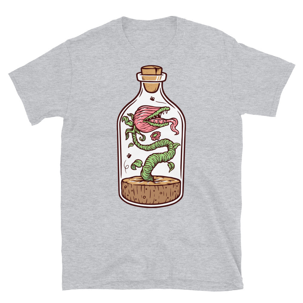 Monsterpflanze in einer Flasche Fit Unisex Softstyle T-Shirt
