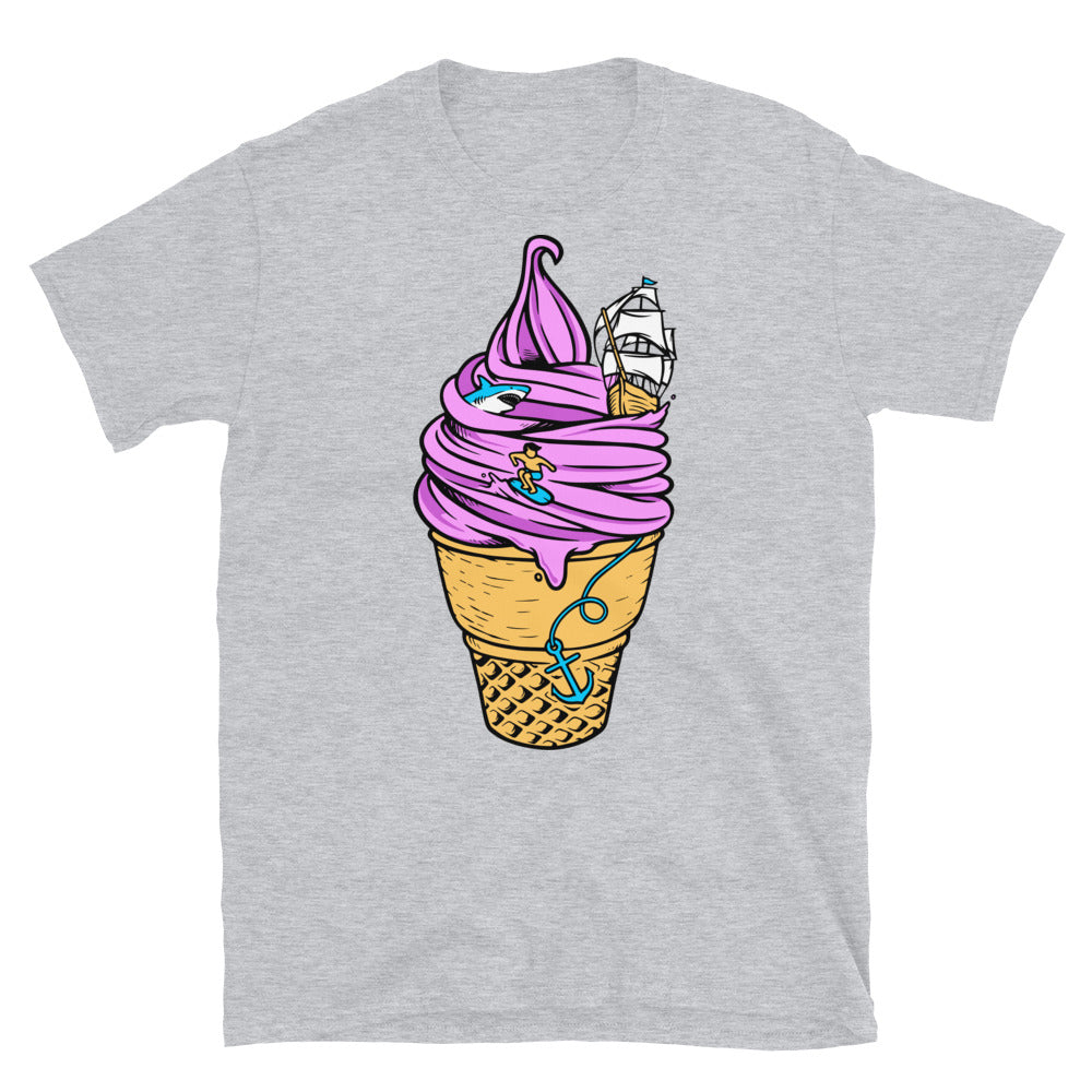 Meer aus Eis Fit Unisex Softstyle T-Shirt