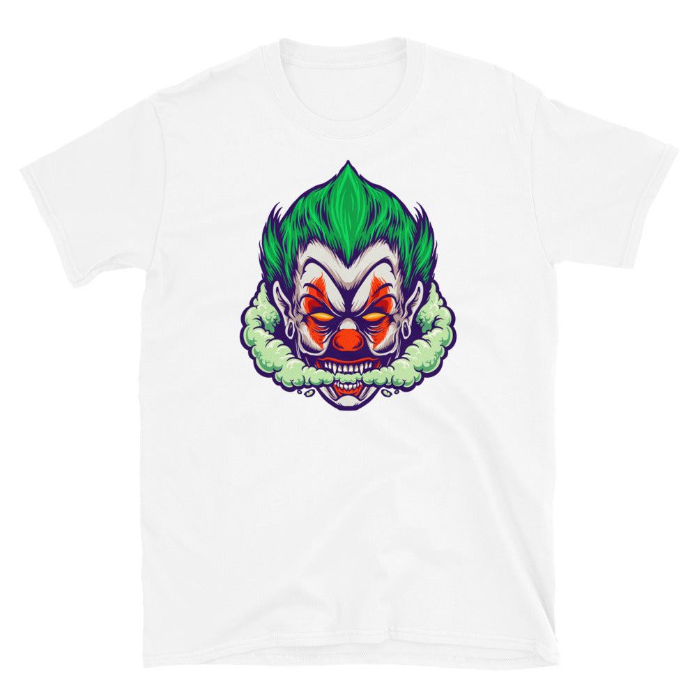 Angry Joker Smoking Joint
