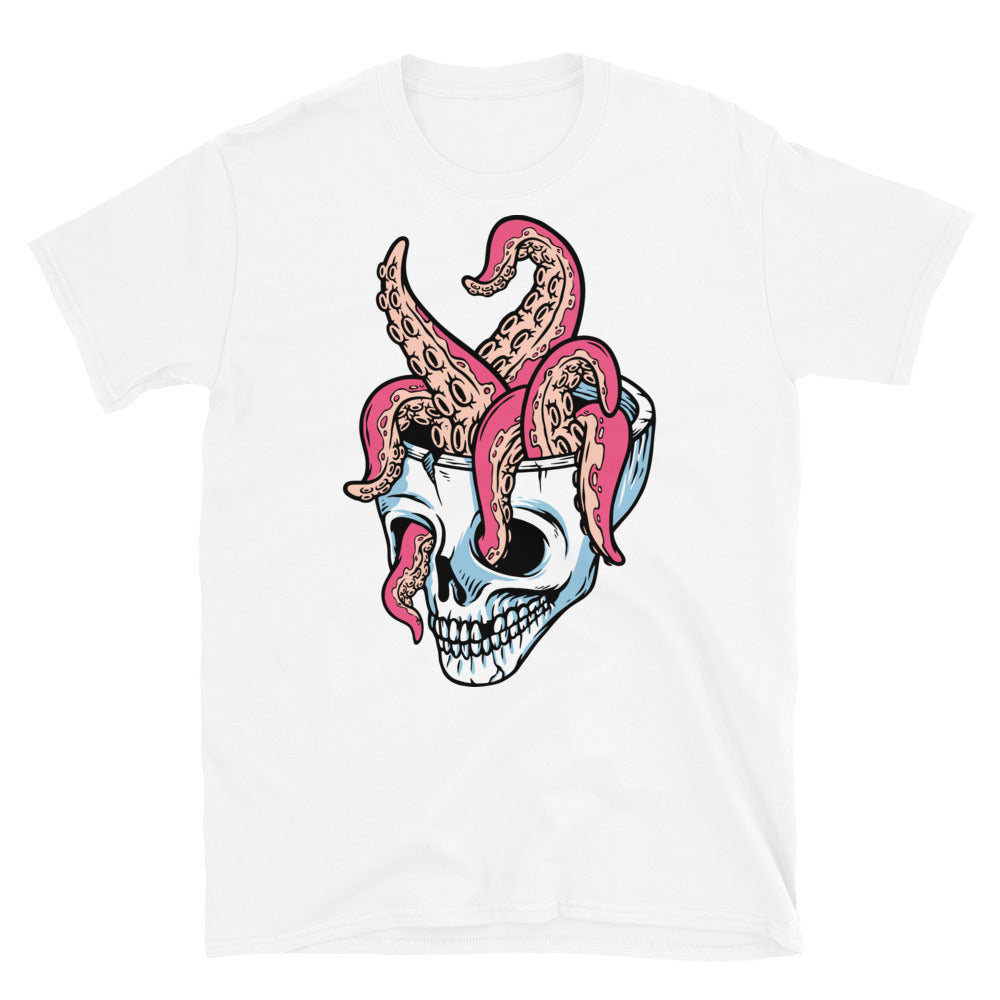 Skull and tentacles Fit Unisex Softstyle T-Shirt