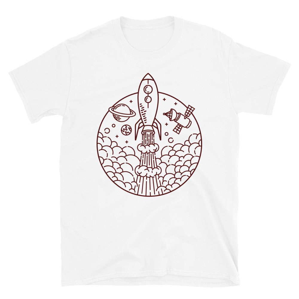 Rocket adventure Fit Unisex Softstyle T-Shirt
