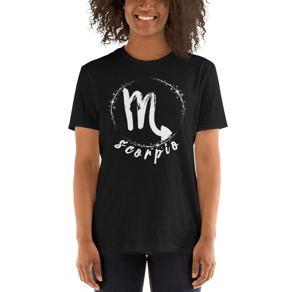 Skorpion Sternzeichen Kurzarm Unisex T-Shirt