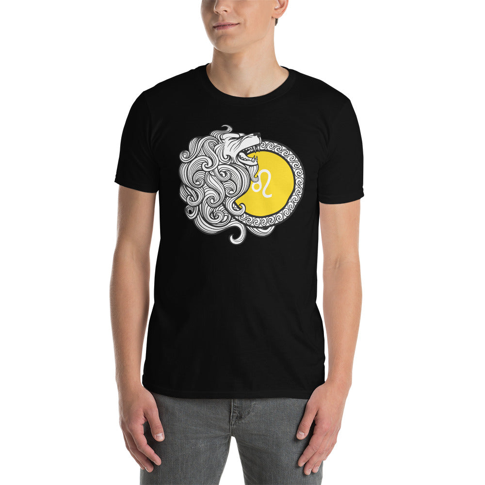 Leo Kurzarm-Unisex-T-Shirt