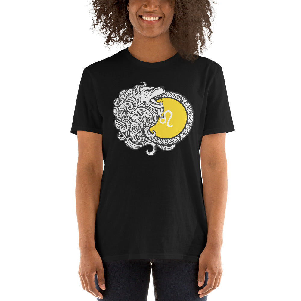 Leo Kurzarm-Unisex-T-Shirt