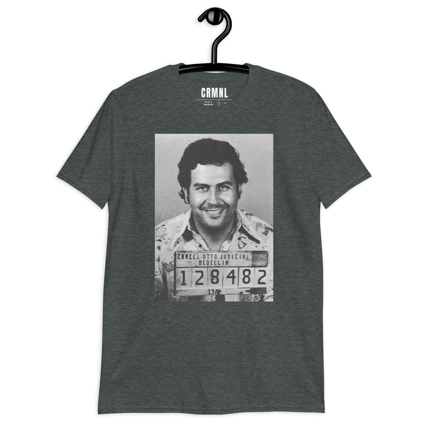 Pablo Escobar Classic Mug Shots Kurzarm-Unisex-T-Shirt