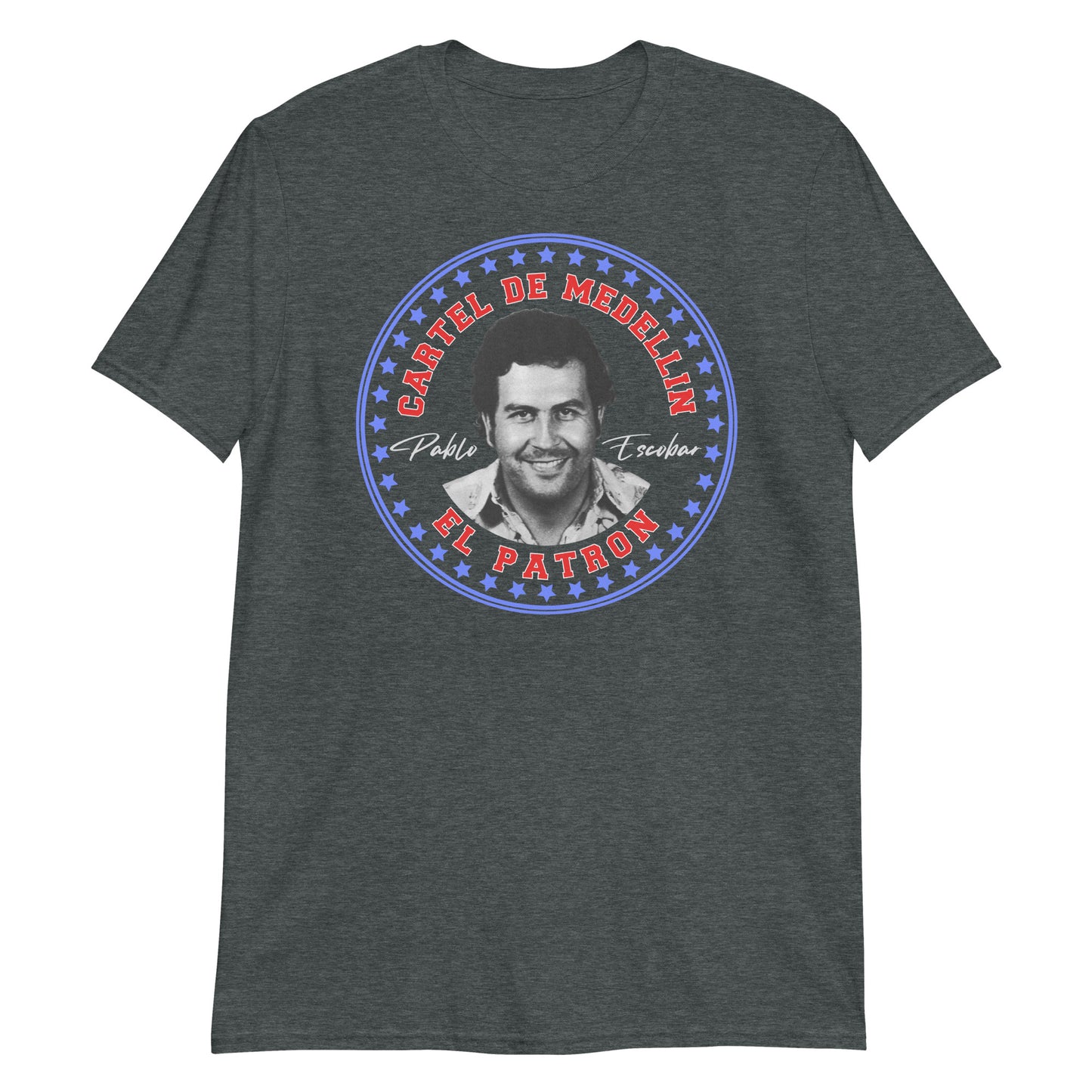 Pablo Escobar El Patron, Cartel de Medellin Grafik-T-Shirt, kurzärmeliges Unisex-T-Shirt