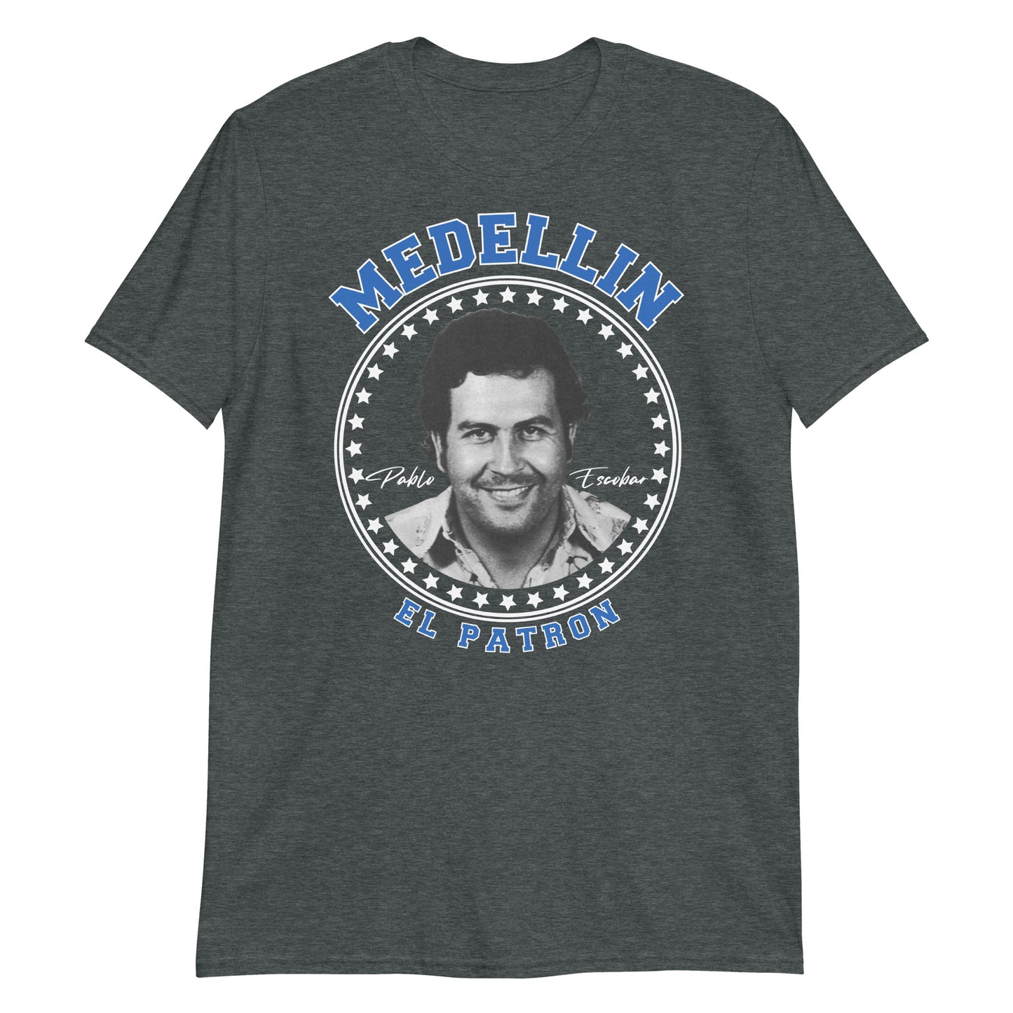 Pablo Escobar El Patron, Cartel de Medellin Grafik-T-Shirt, kurzärmeliges Unisex-T-Shirt