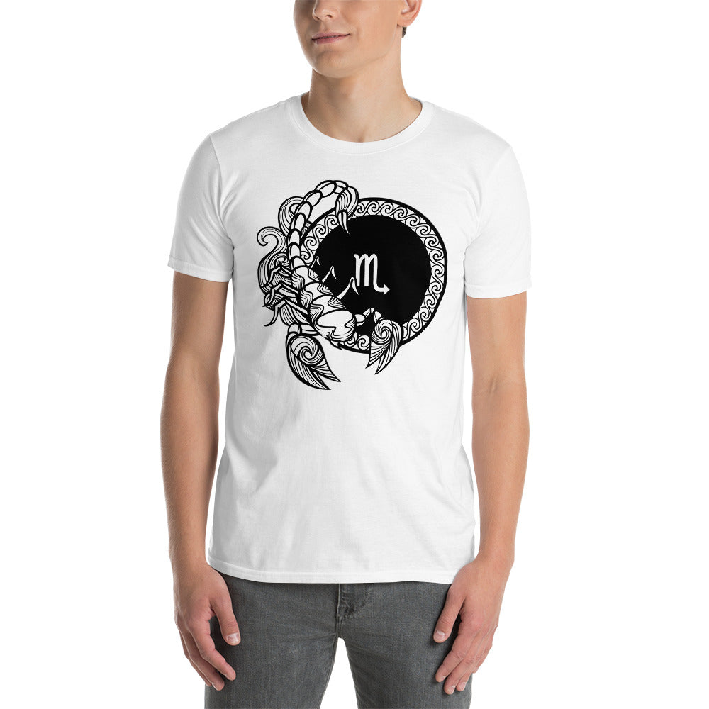 Skorpion Kurzarm-Unisex-T-Shirt