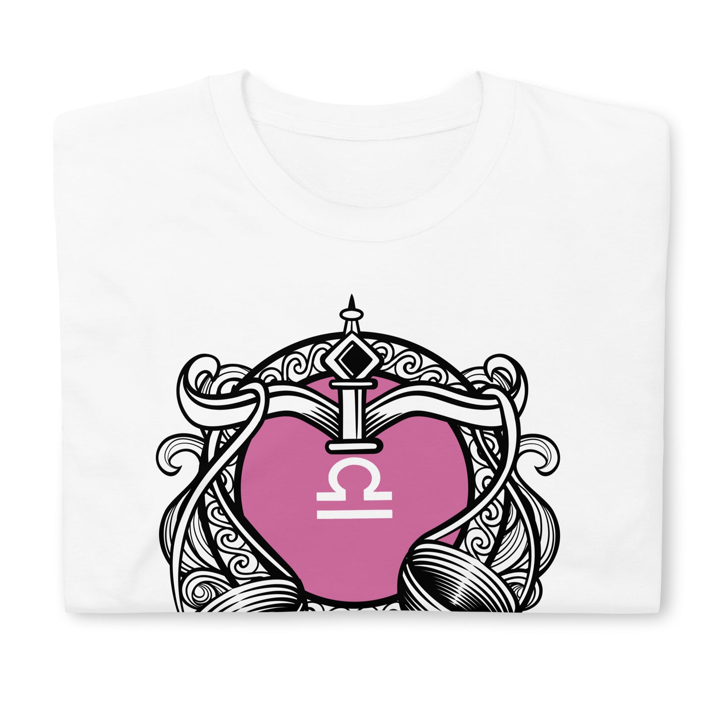 Waage Kurzärmeliges Unisex-T-Shirt
