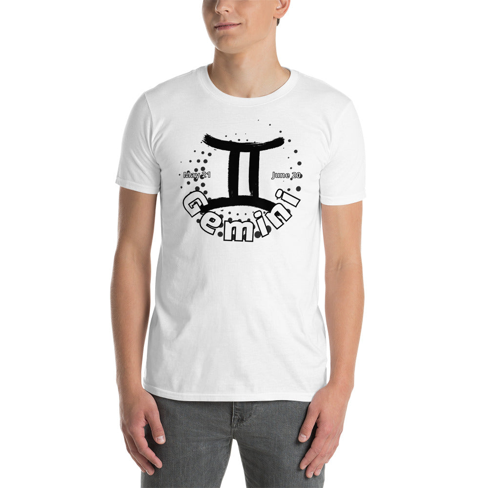Gemini Kurzarm-Unisex-T-Shirt