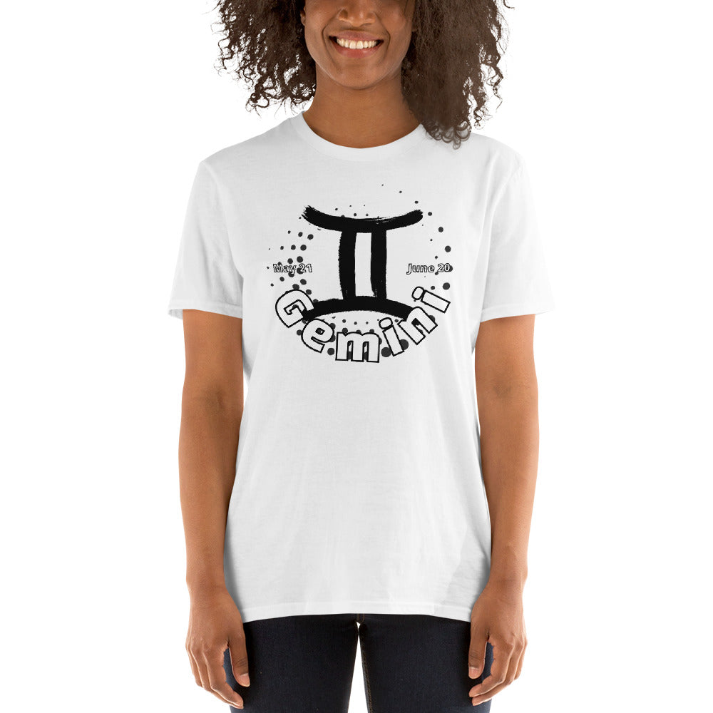 Gemini Kurzarm-Unisex-T-Shirt