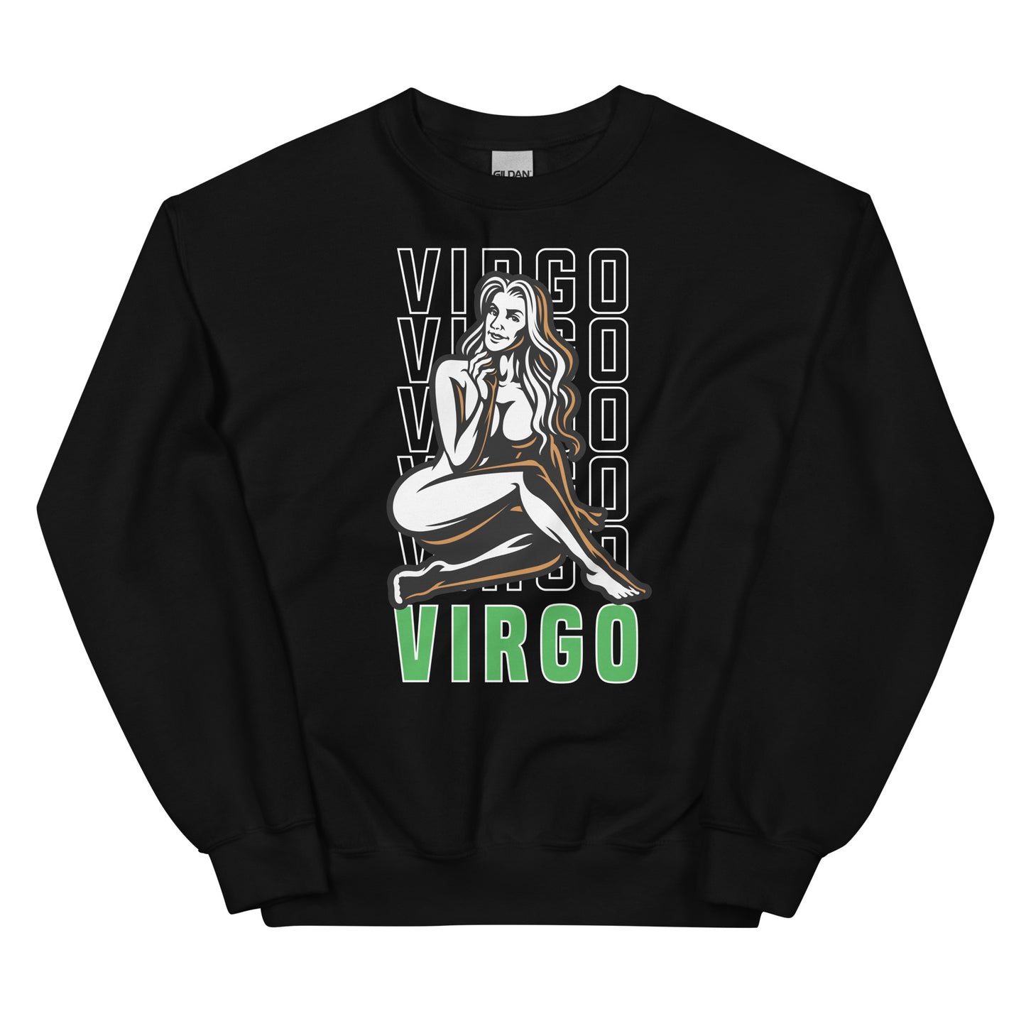 Jungfrau Sternzeichen Unisex Sweatshirt