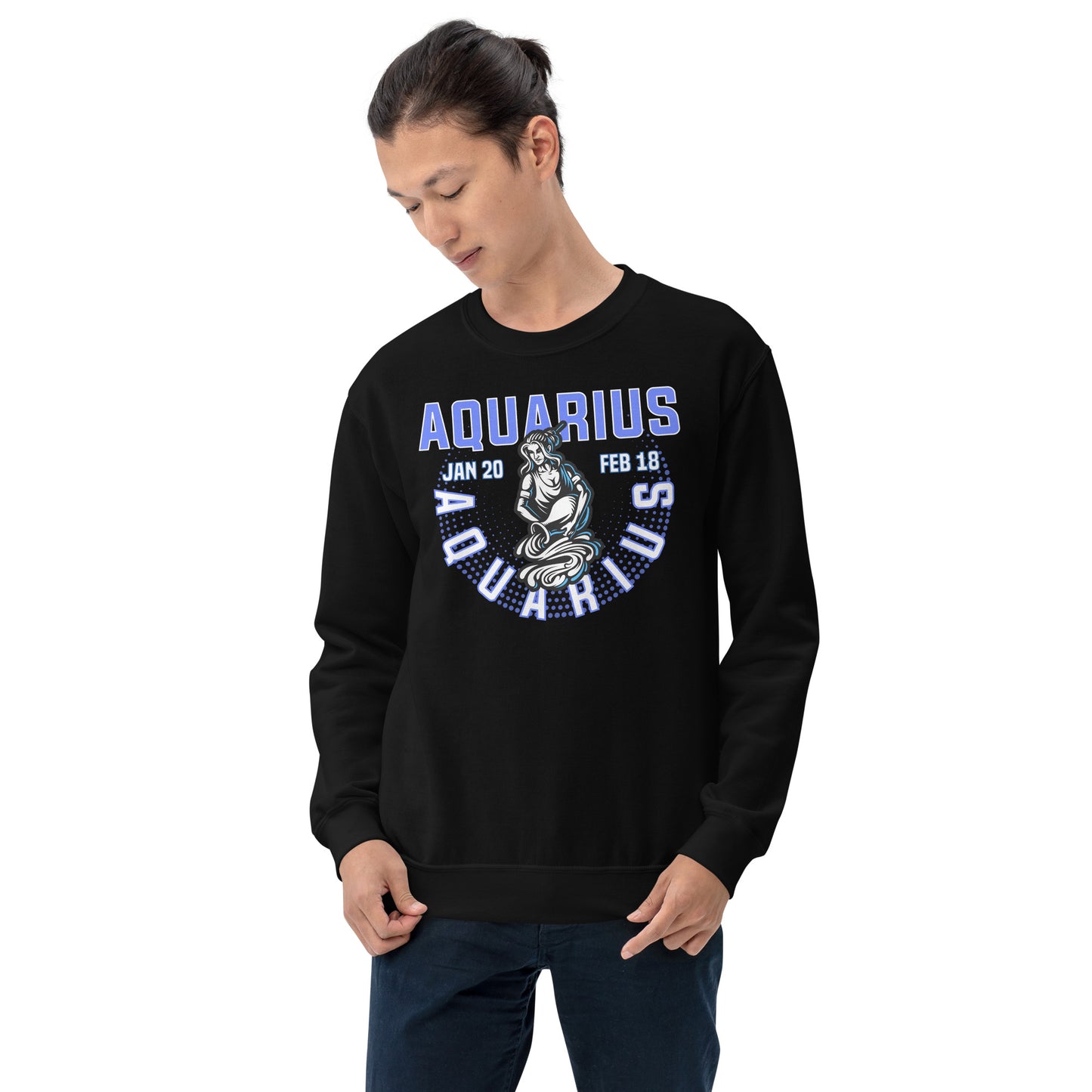 WassermannSternzeichen Unisex Sweatshirt