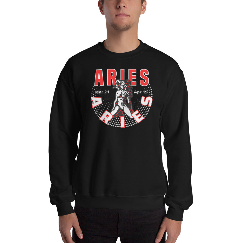 Widder Sternzeichen Unisex Sweatshirt