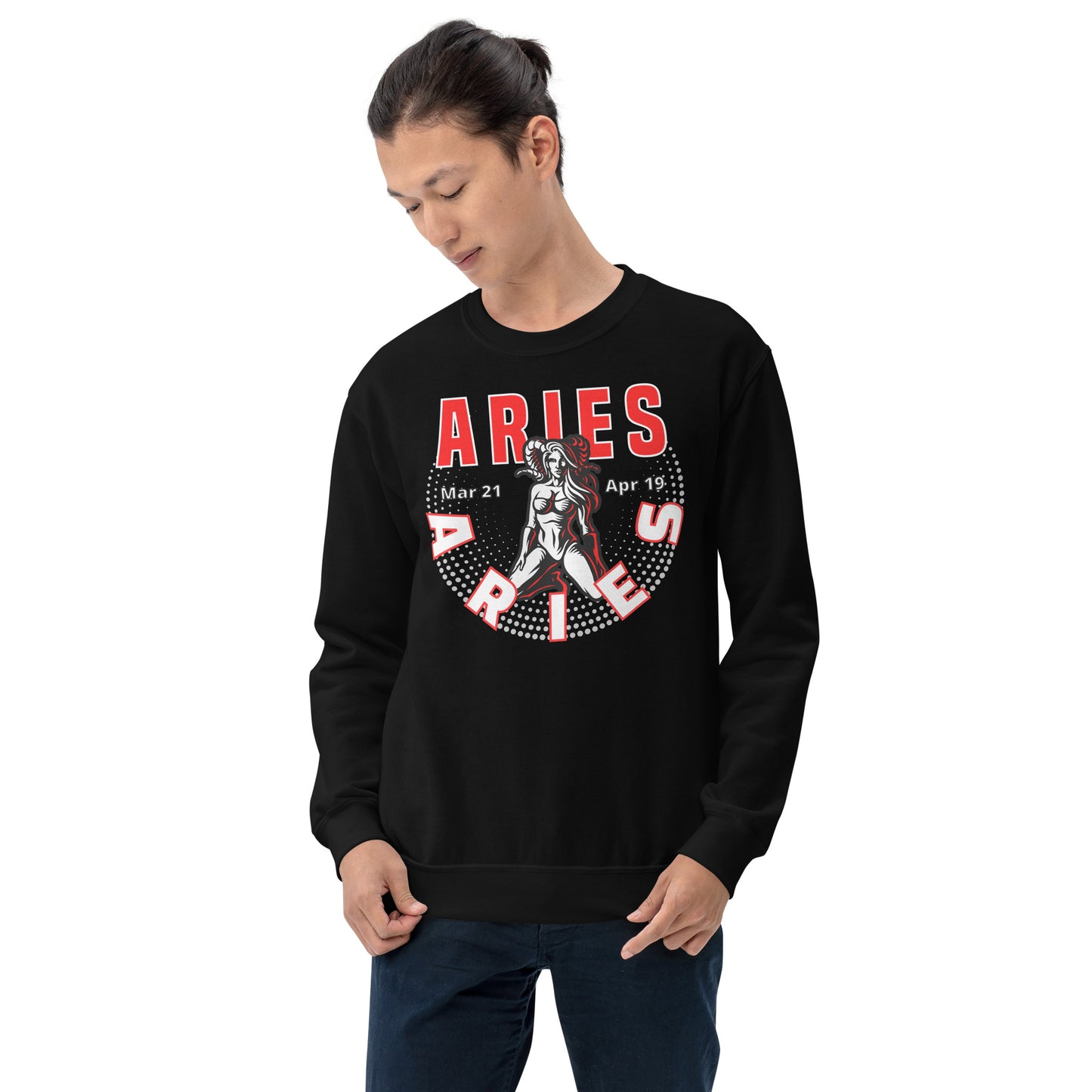 Widder Sternzeichen Unisex Sweatshirt