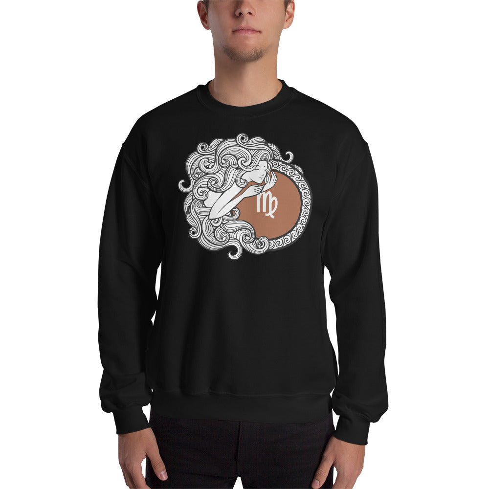 Jungfrau Sternzeichen Unisex Sweatshirt
