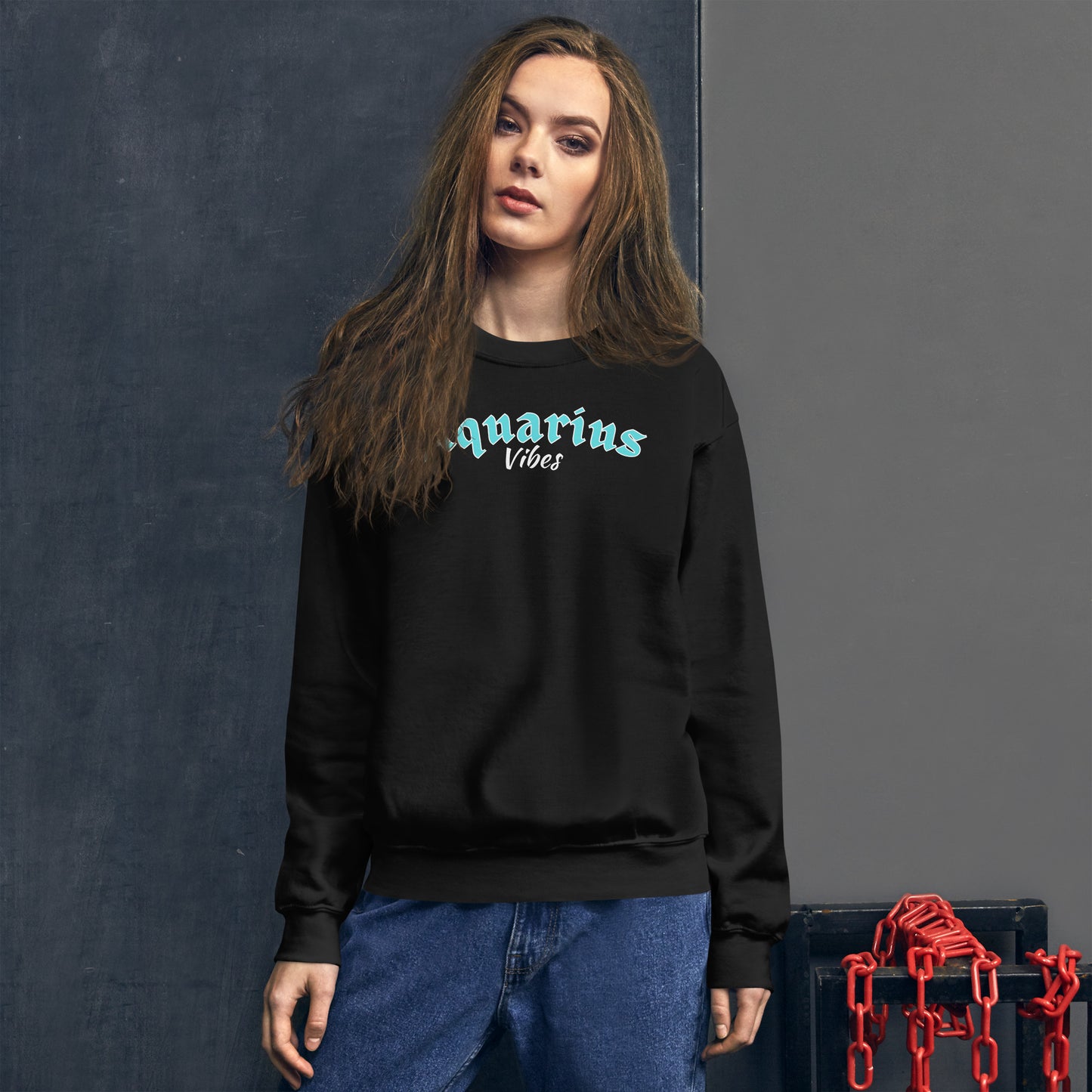 Wassermann Sternzeichen Unisex Sweatshirt