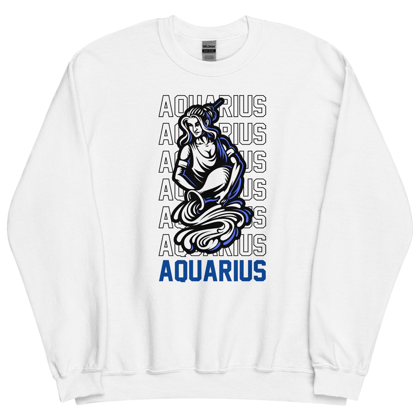 Wassermann Sternzeichen Unisex Sweatshirt