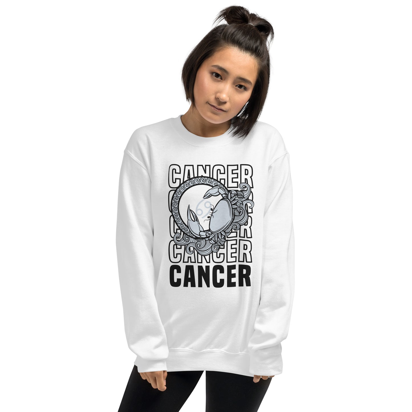 Krebs Sternzeichen Unisex Sweatshirt