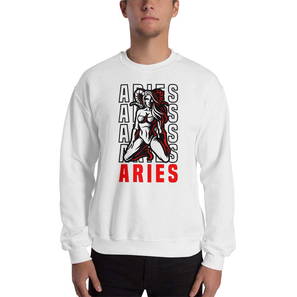 Widder Sternzeichen Unisex Sweatshirt