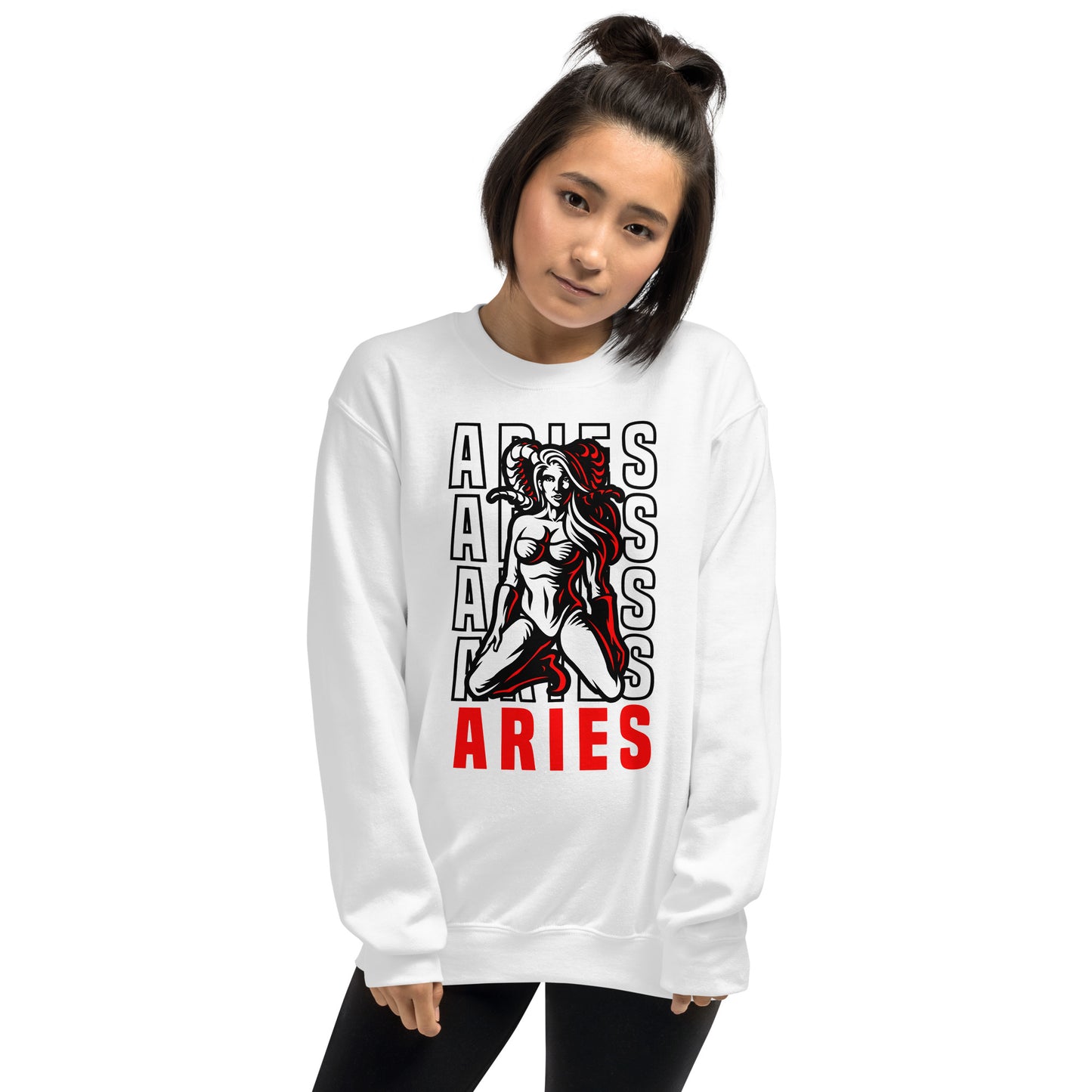 Widder Sternzeichen Unisex Sweatshirt