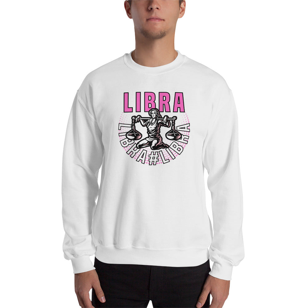 Waage Sternzeichen Unisex Sweatshirt