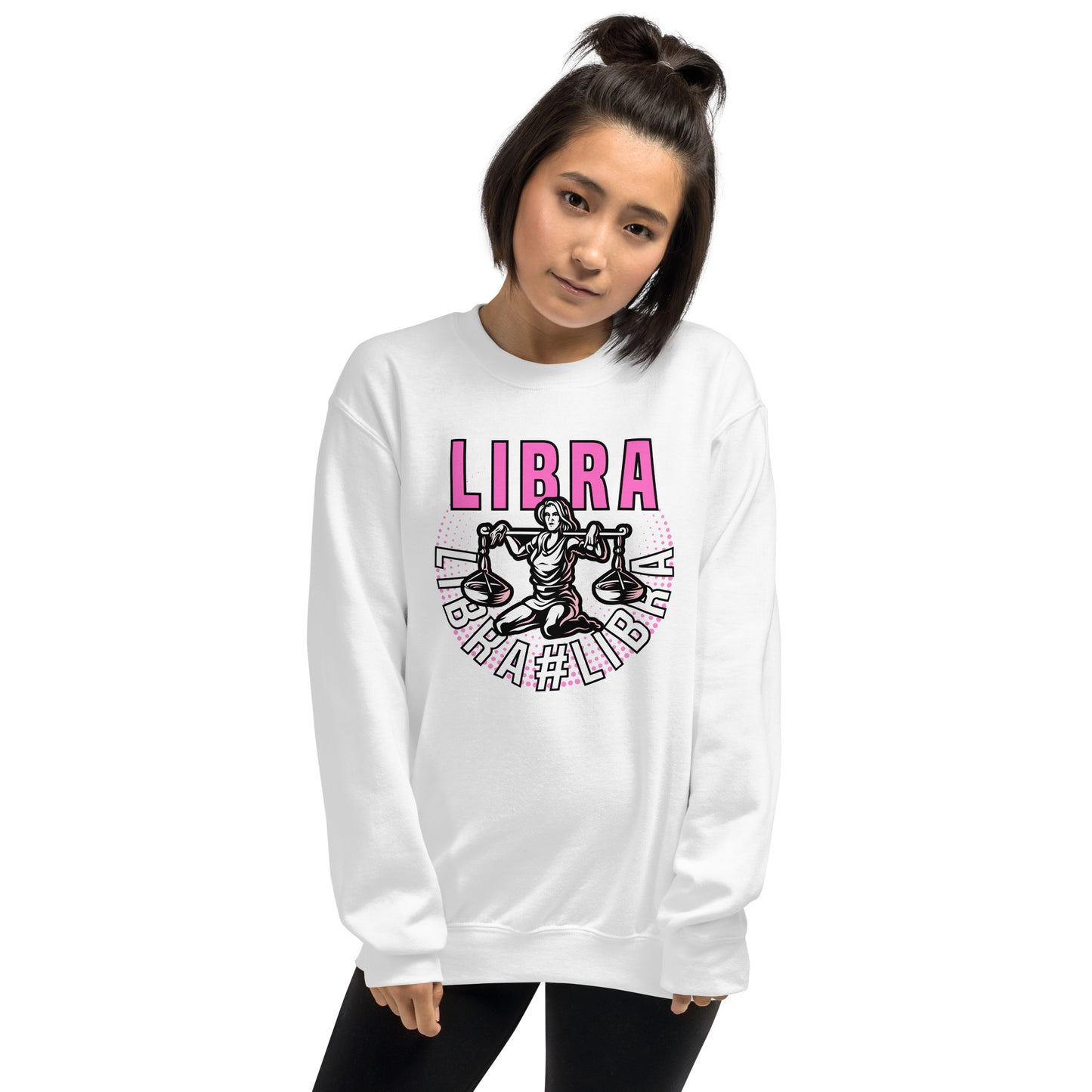 Waage Sternzeichen Unisex Sweatshirt