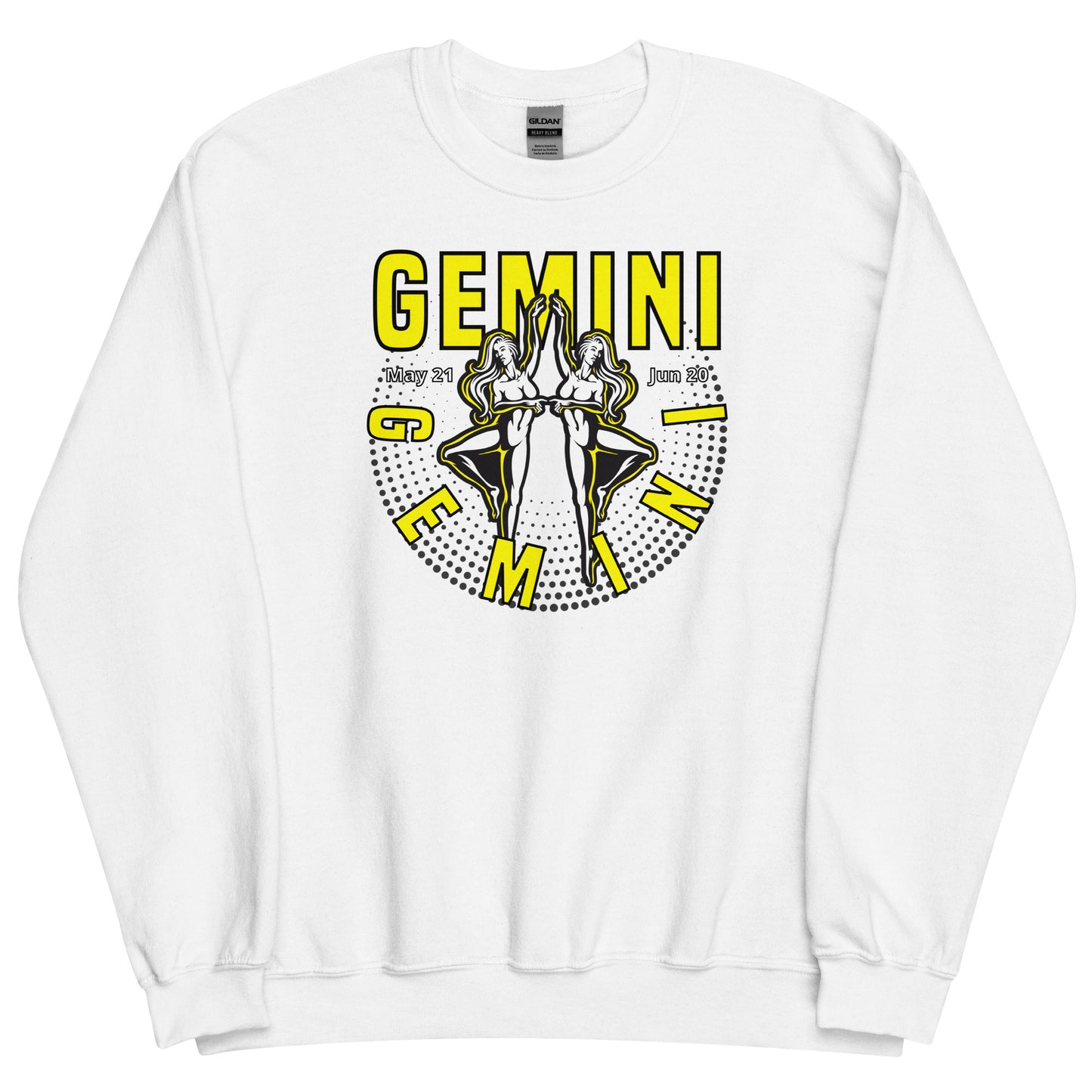 Zwillinge Sternzeichen Unisex Sweatshirt