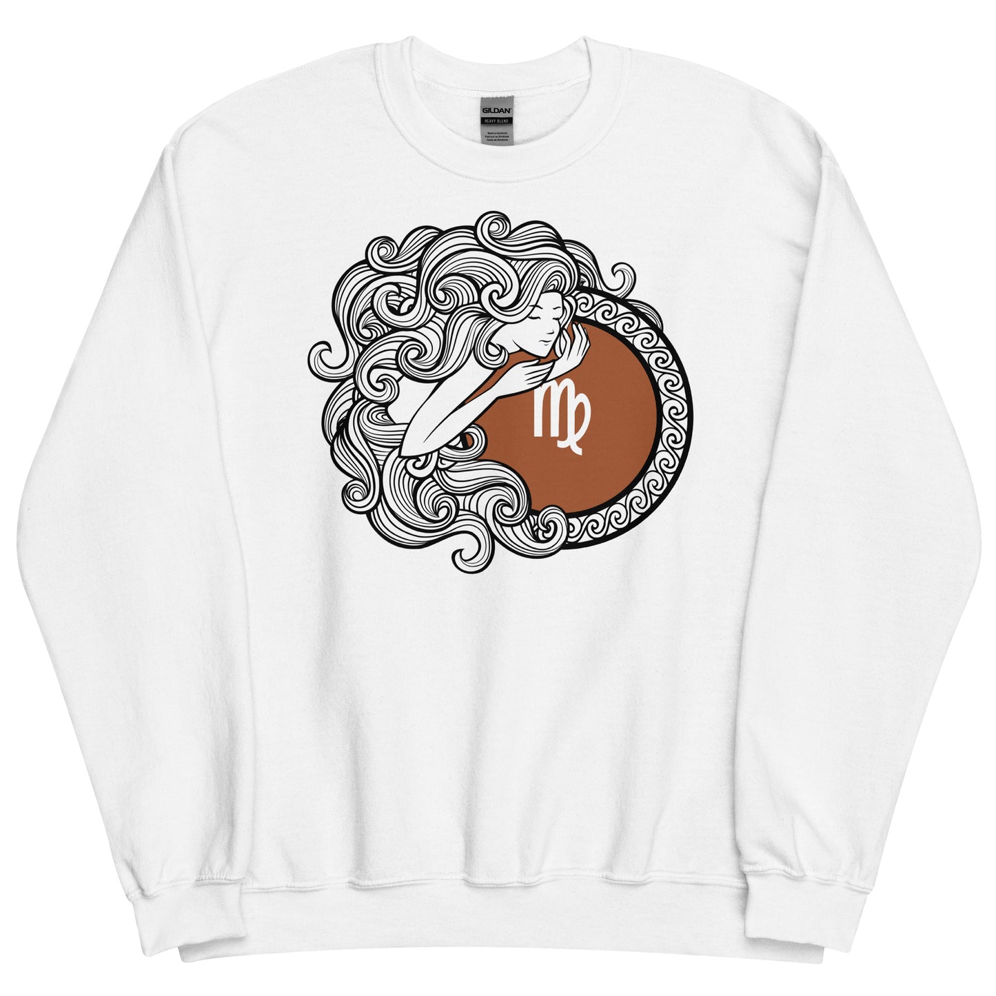 Jungfrau Sternzeichen Unisex Sweatshirt