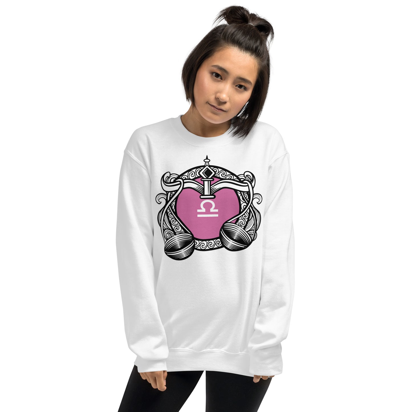 Waage Sternzeichen Unisex Sweatshirt
