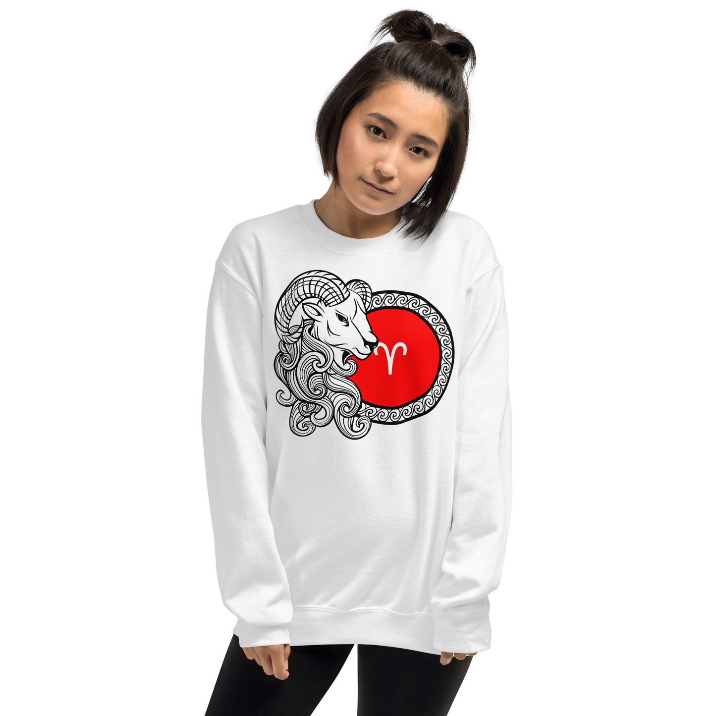 Widder Sternzeichen Unisex Sweatshirt