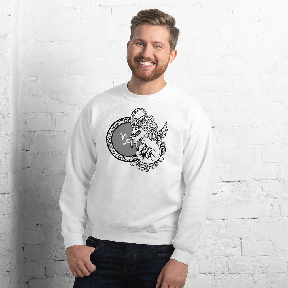 Steinbock Sternzeichen Unisex Sweatshirt