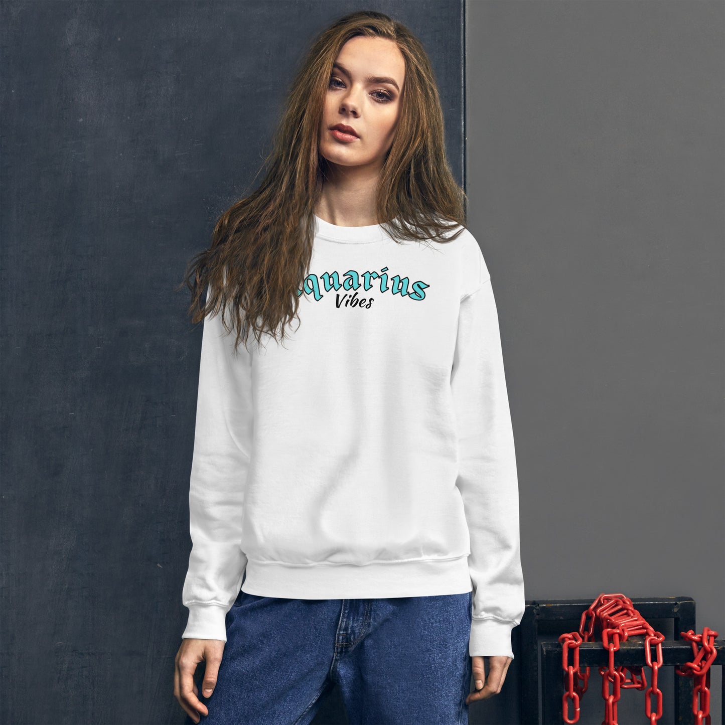 Wassermann Sternzeichen Unisex Sweatshirt