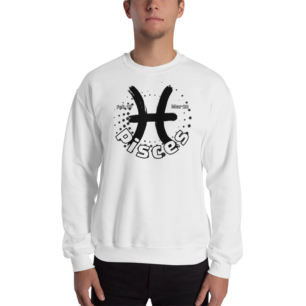 Fische Sternzeichen Unisex Sweatshirt