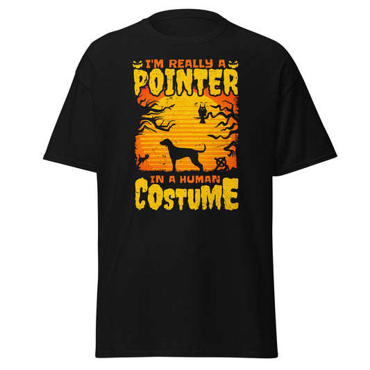 Ich bin wirklich ein Zeiger in einem menschlichen Kostüm, Halloween-T-Shirt im weichen Stil