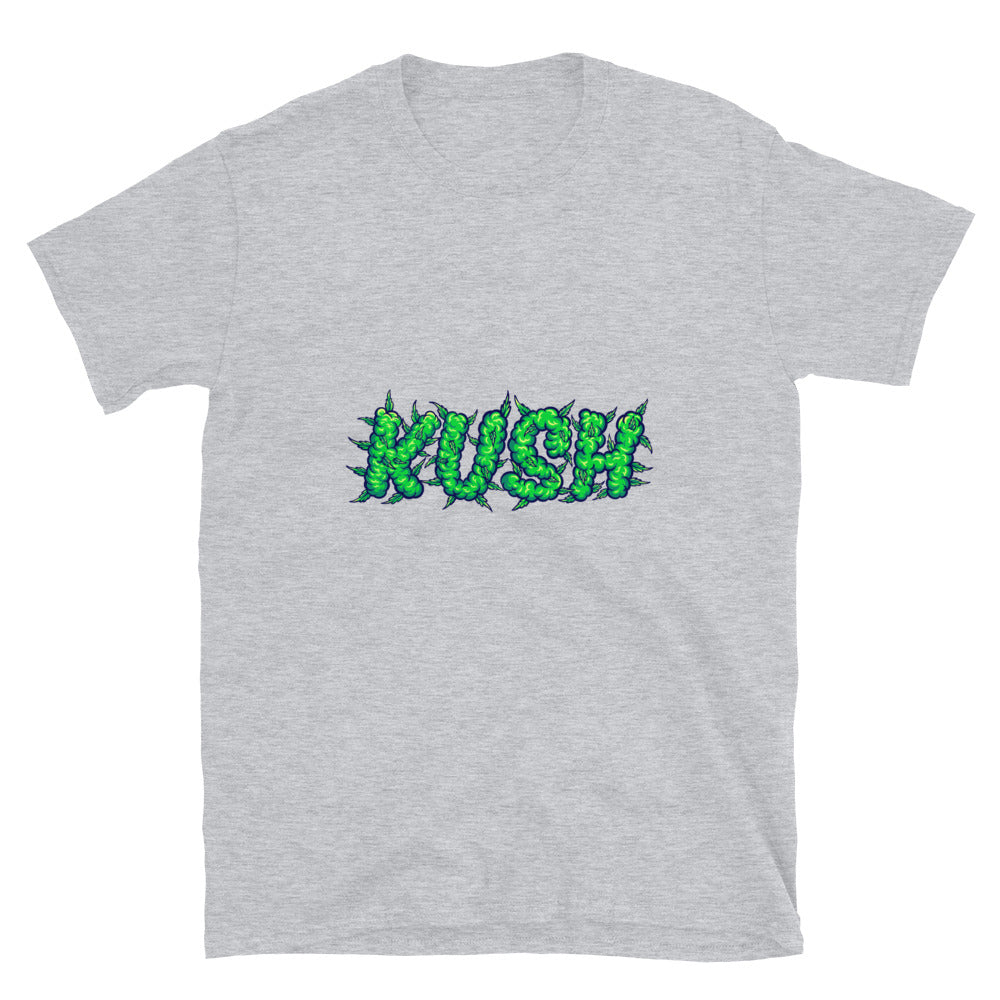 Wort-Schriftzug Kush Smoke Fit Unisex Softstyle T-Shirt
