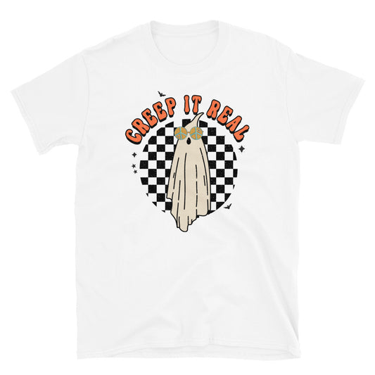 Creep it Real Retro Halloween Fit Unisex Soft style T-Shirt