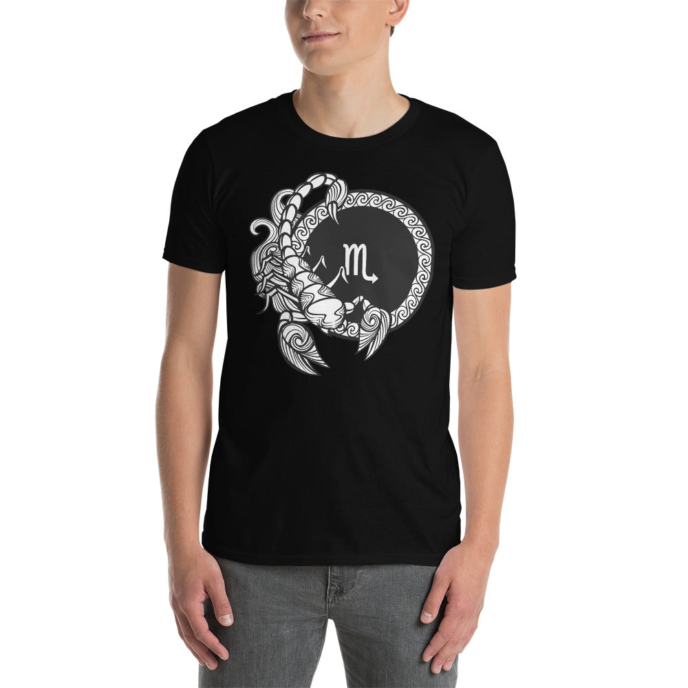 Skorpion Kurzarm-Unisex-T-Shirt