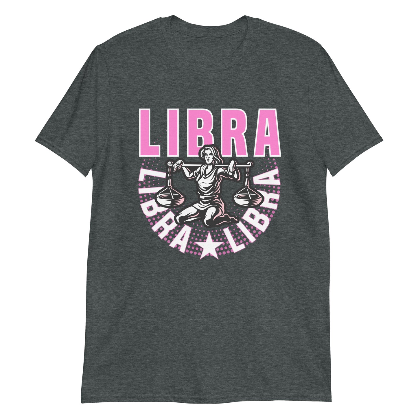 Waage Kurzärmeliges Unisex-T-Shirt