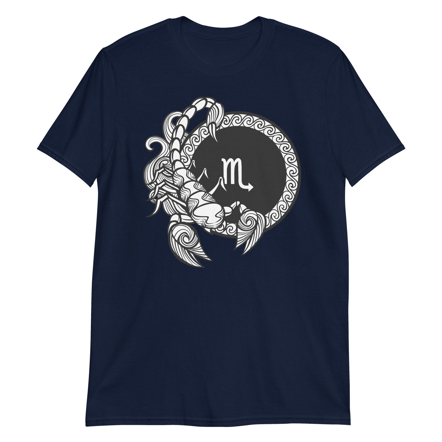 Skorpion Kurzarm-Unisex-T-Shirt