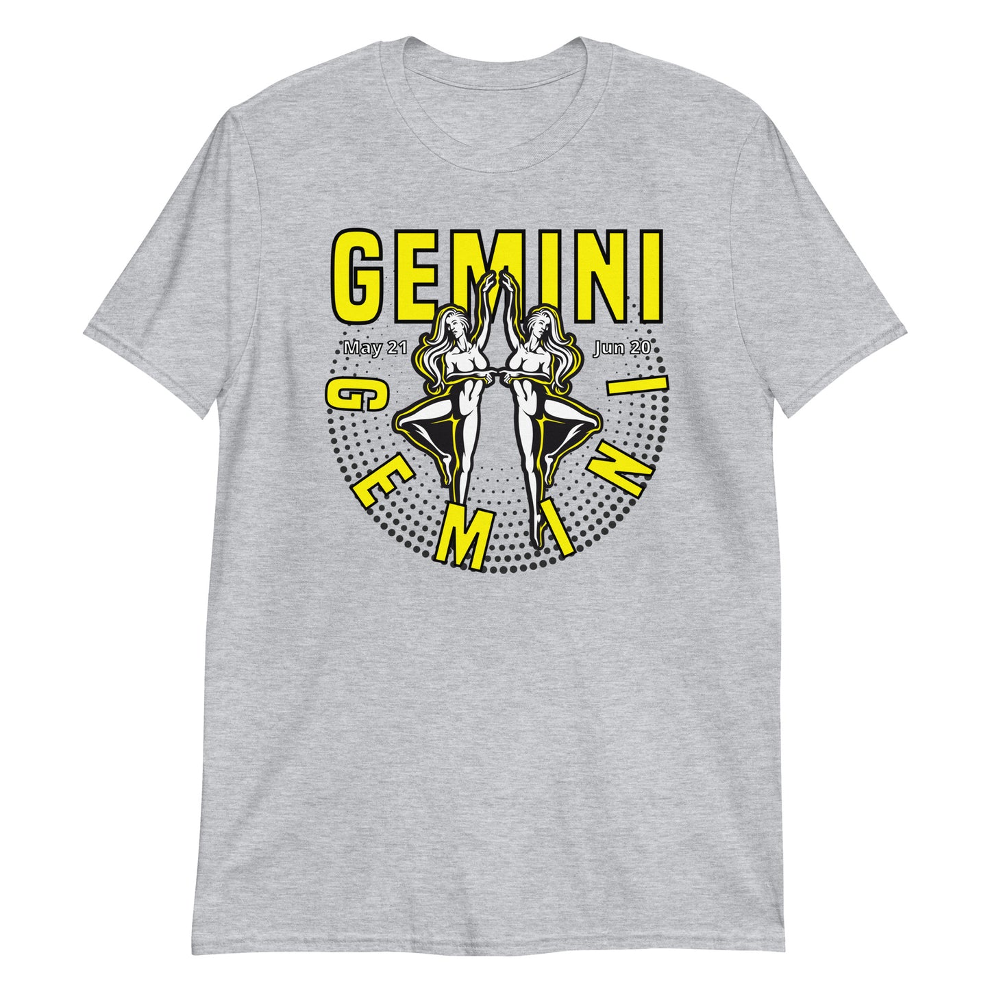 Gemini Kurzarm-Unisex-T-Shirt